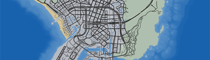 Mapa GTA 5 Tesoros